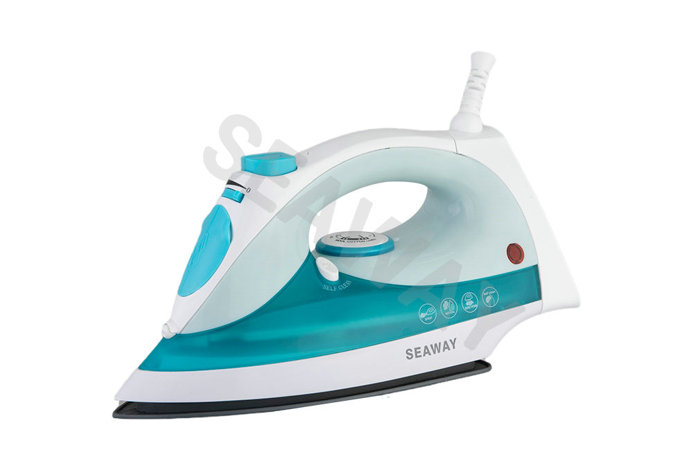 SW-2688 Otel Oto Elektrikli Siyah Buharlı Ütü Seramik Tabanlı