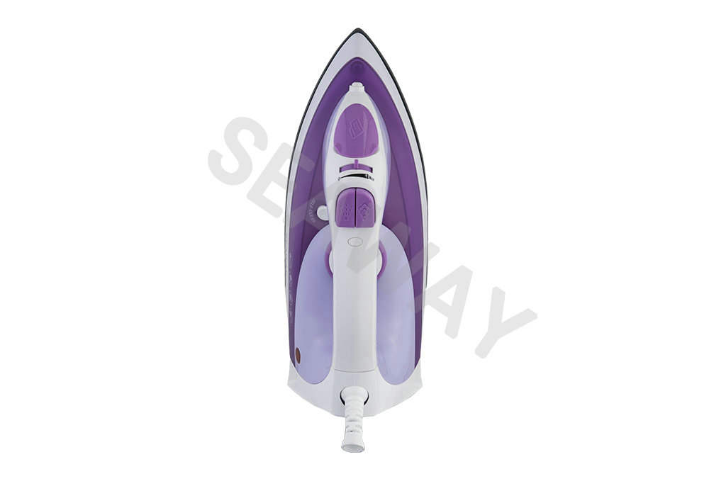 SW-2688 Otel Oto Elektrikli Siyah Buharlı Ütü Seramik Tabanlı