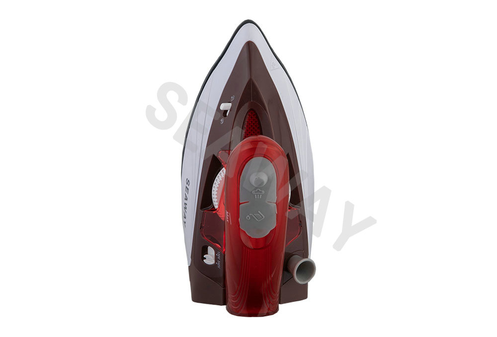 SW-602 900W-1100W Çift Voltaj Seçimi Kavisli Sap Seyahat Ütüsü